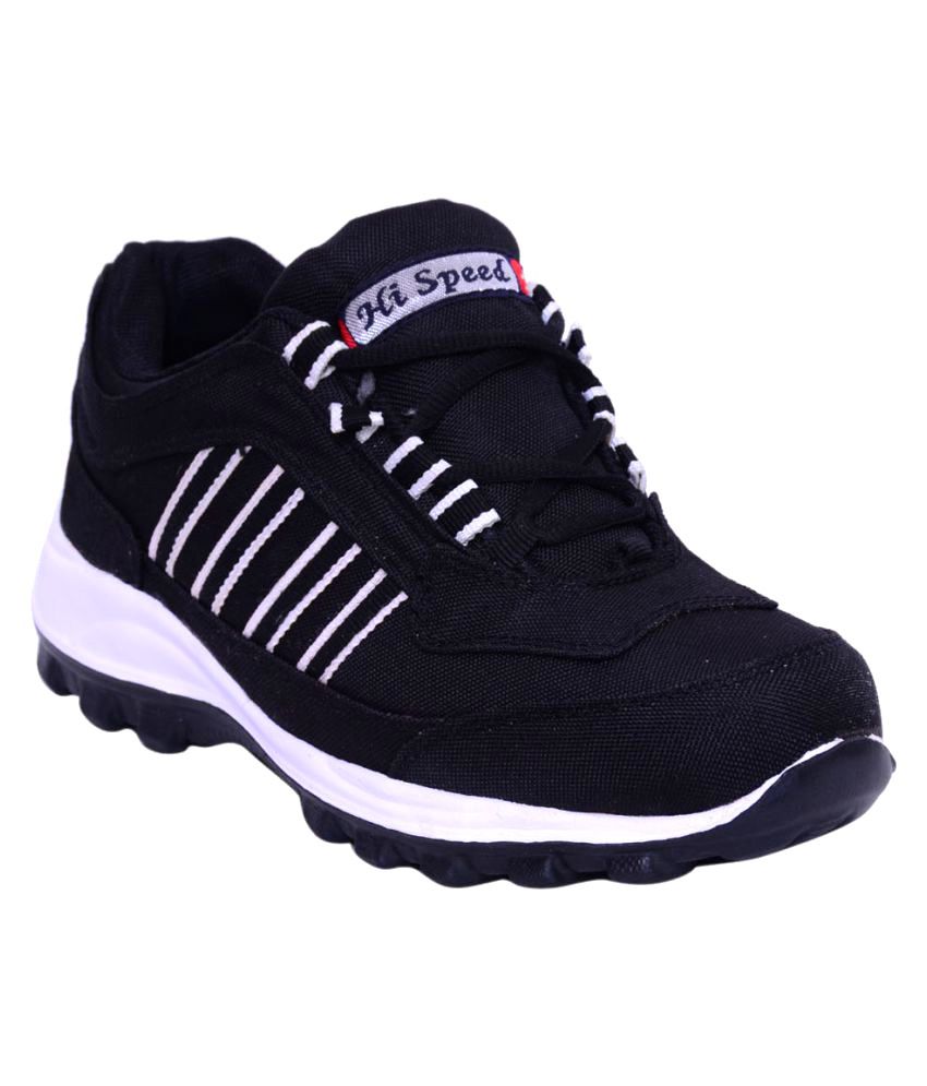 Hi-Speed Black Running Shoes - Buy Hi 
