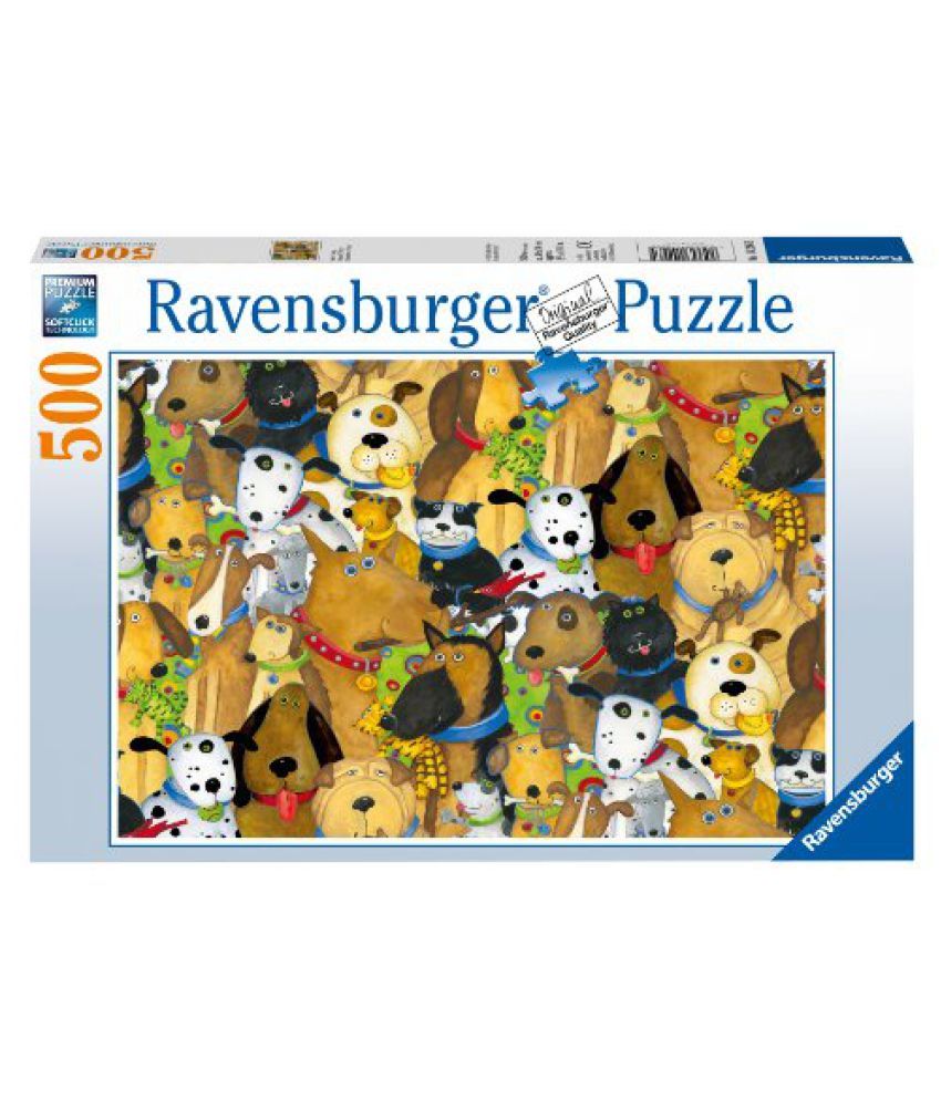 Quirky Dogs Jigsaw Puzzle, 500Piece Buy Quirky Dogs Jigsaw Puzzle