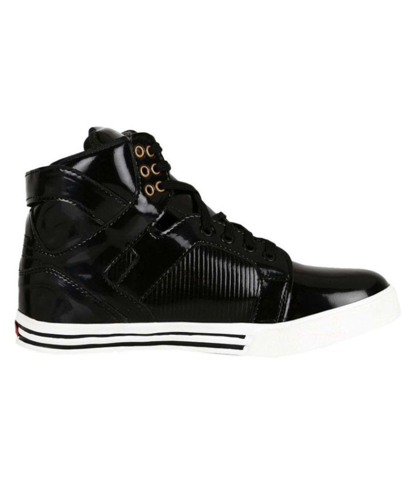 Wings Lifestyle Black Casual Shoes - Buy Wings Lifestyle Black Casual ...