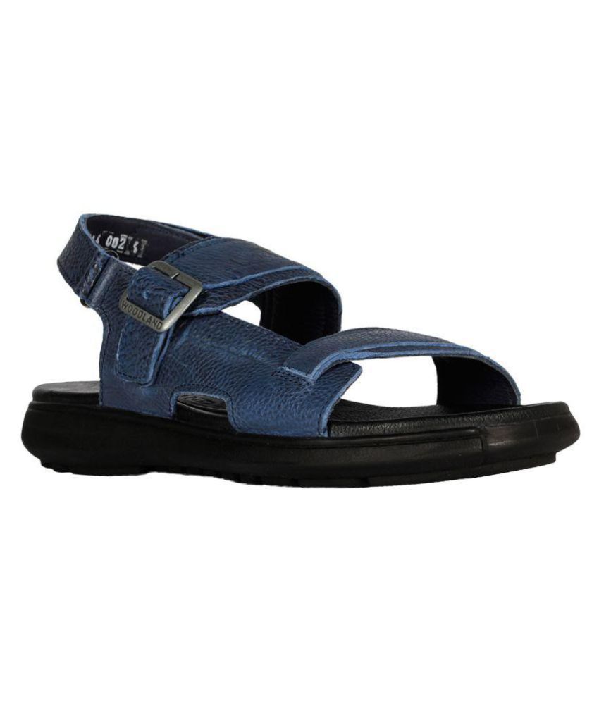 blue brand sandals