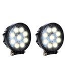 Enfield WorksLED Round Bike Aux Fog Lights For Two Wheeler