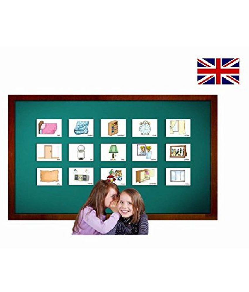 Bedroom Flashcards English Vocabulary Cards Buy Bedroom