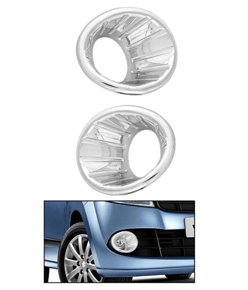 wagon r chrome fog light cover