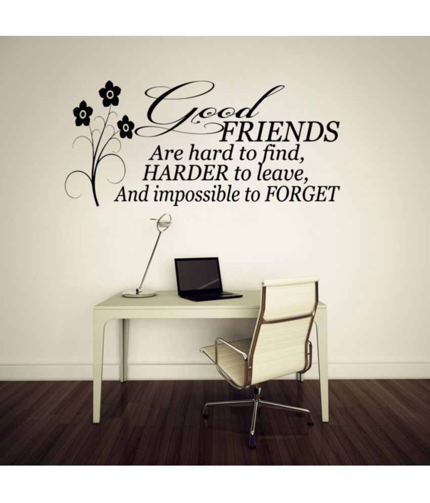     			Decor Villa Good Friends Vinyl Wall Stickers