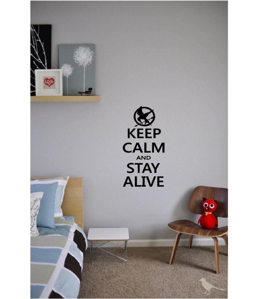     			Decor Villa Stay Alive Vinyl Wall Stickers