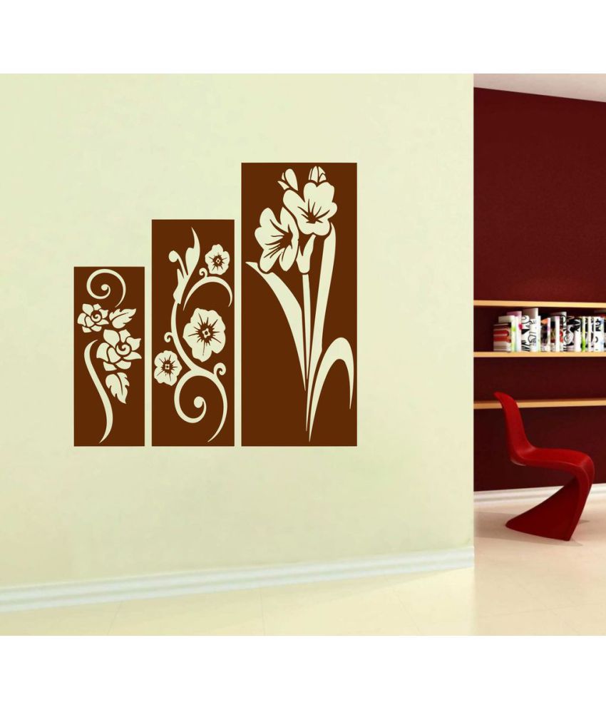     			Decor Villa Flower Compositions Vinyl Wall Stickers