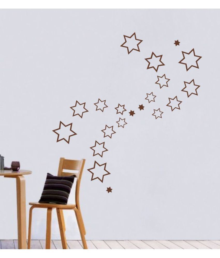     			Decor Villa Stars Vinyl Wall Stickers