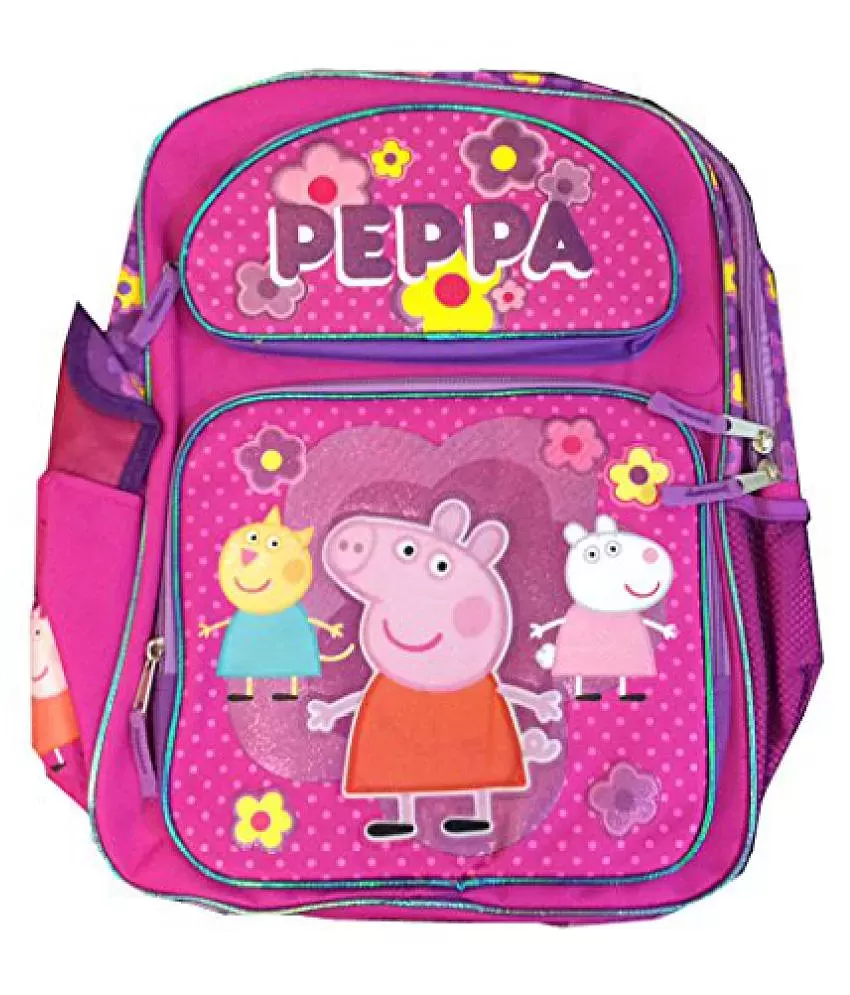 Peppa Pig Trolley Backpack Kids Peppa Pig Travel Trolley Bag blue - Online  Character Shop