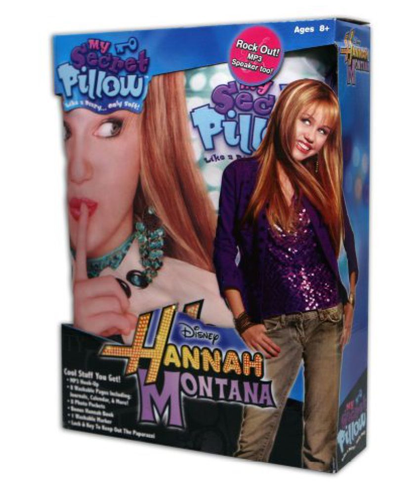 My Secret Pillow Hannah Montana Buy My Secret Pillow Hannah