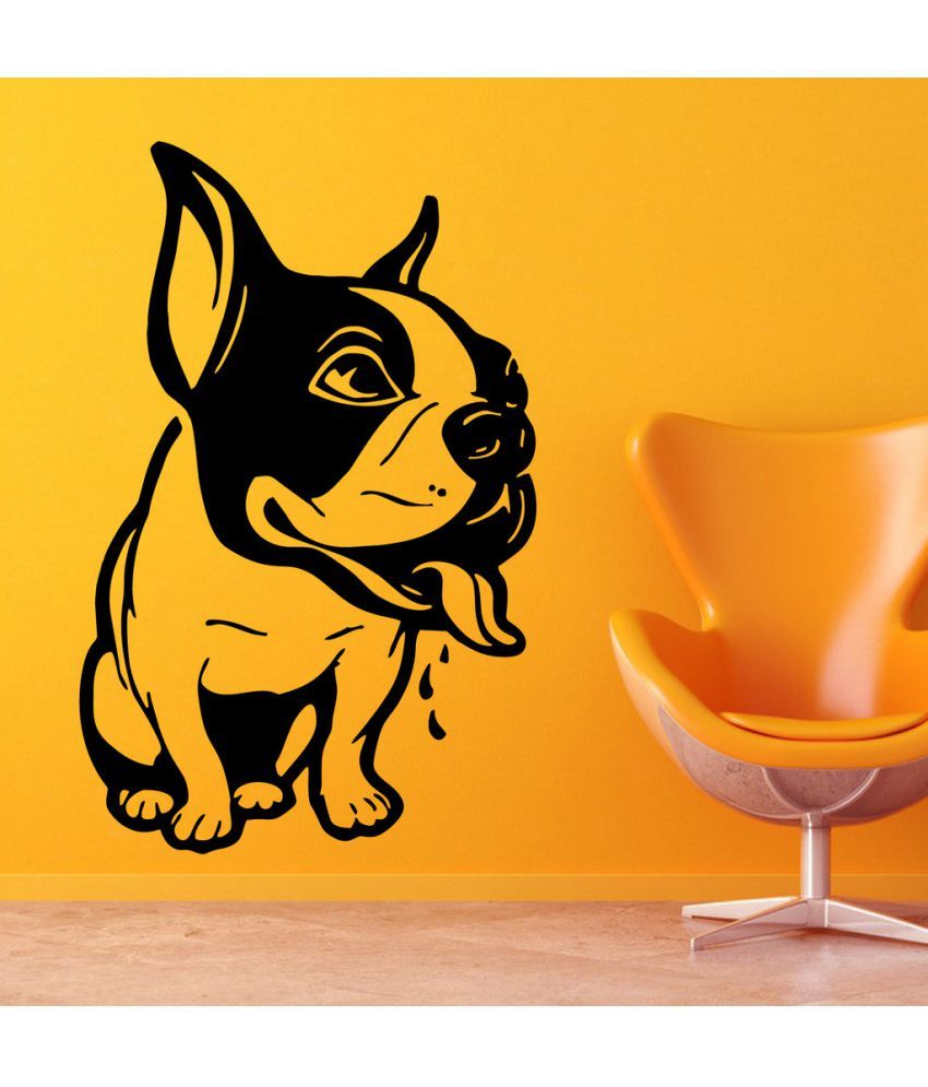     			Decor Villa Dog Design Vinyl Wall Stickers