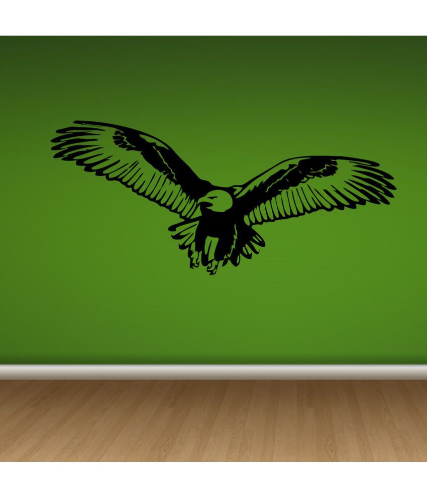     			Decor Villa Flaying Baaz Bird Vinyl Wall Stickers