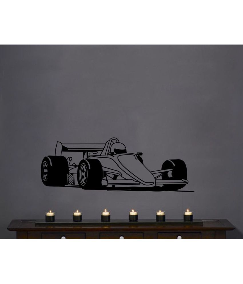     			Decor Villa Racing car Vinyl Wall Stickers