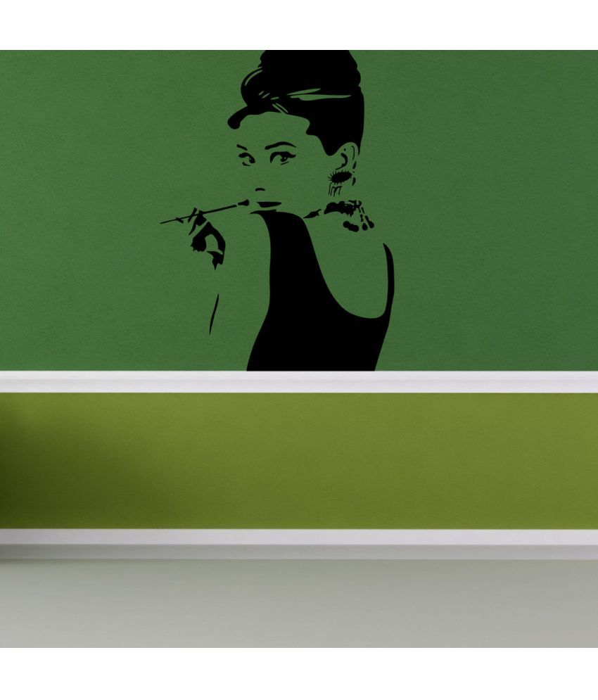     			Decor Villa Model Girl Vinyl Wall Stickers