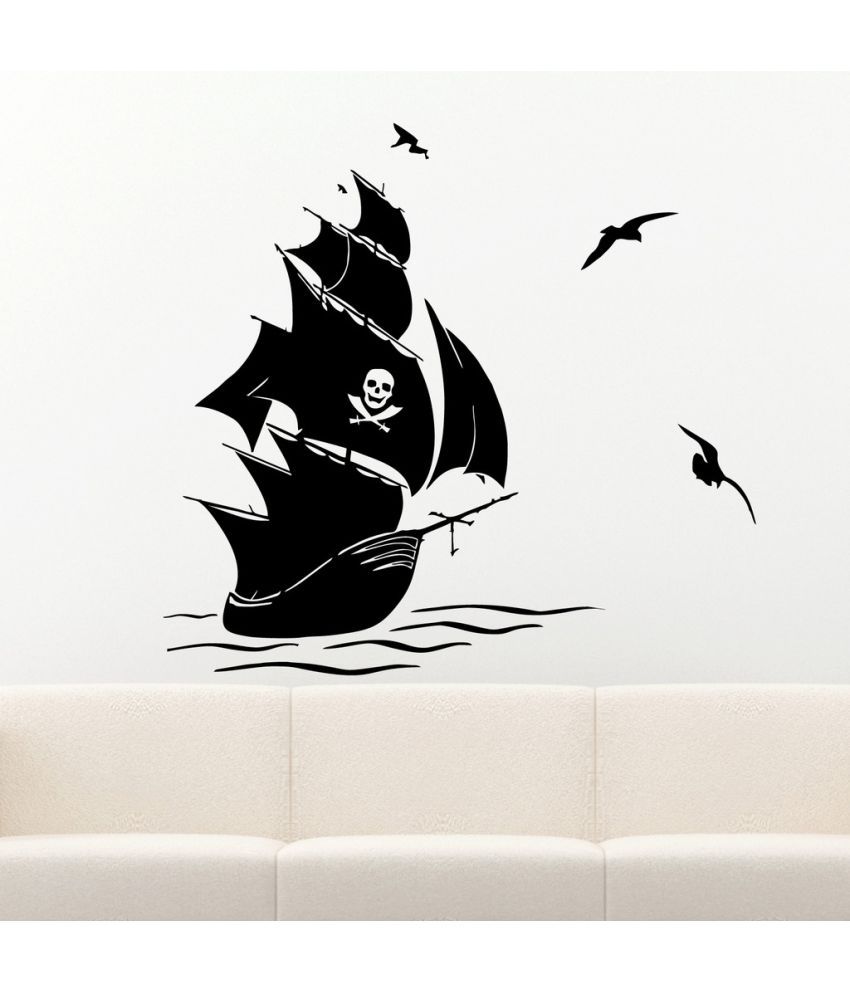     			Decor Villa The pirate ship Vinyl Wall Stickers