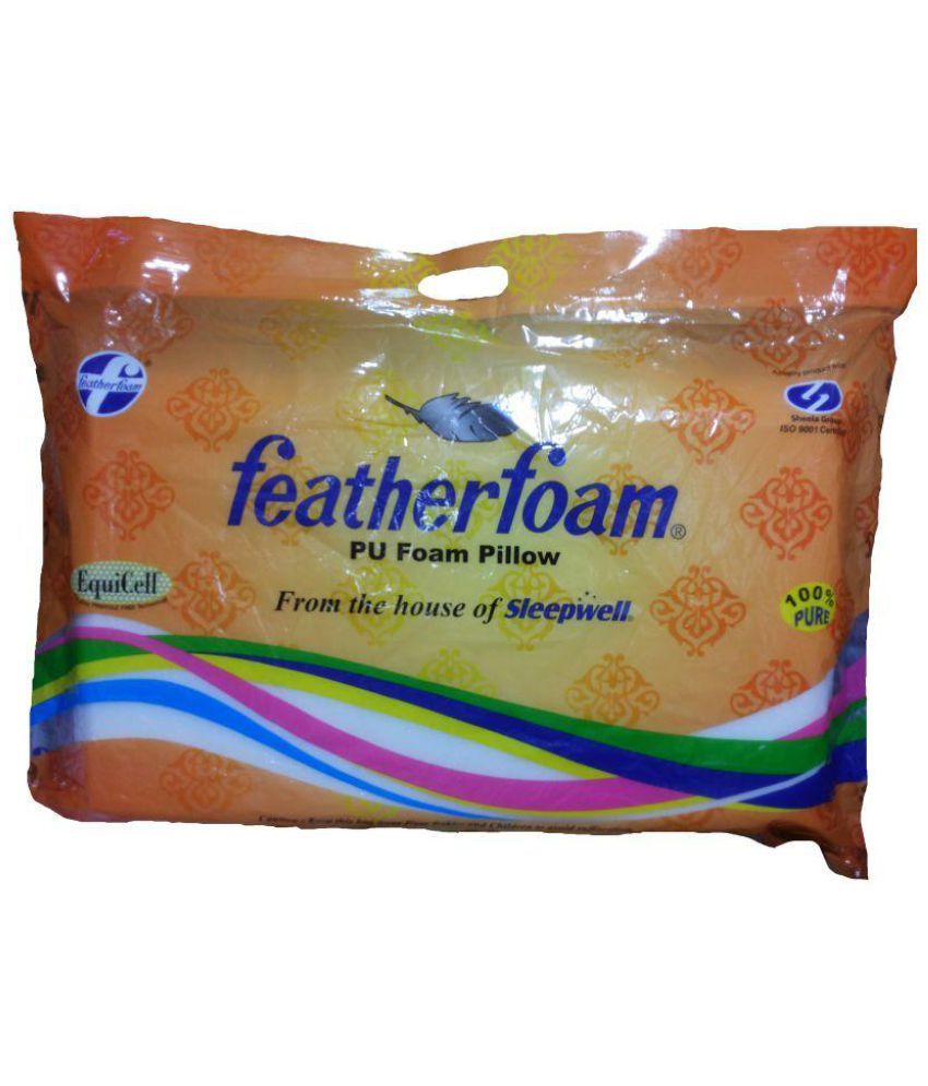 Sleepwell Featherfoam PU Foam Pillow Pack of 3 Buy Sleepwell