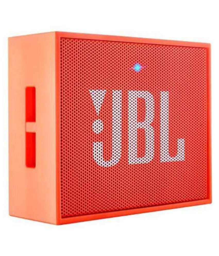 jbl orange bluetooth speaker