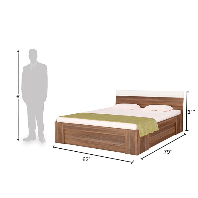 Unicos Atlanta Bedroom Set in Dual Tone I - Buy Unicos ...