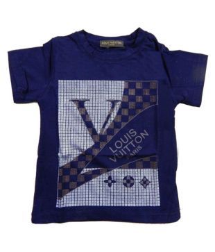 Louis Vuitton Navy Blue T Shirt For Boys Buy Louis Vuitton Navy