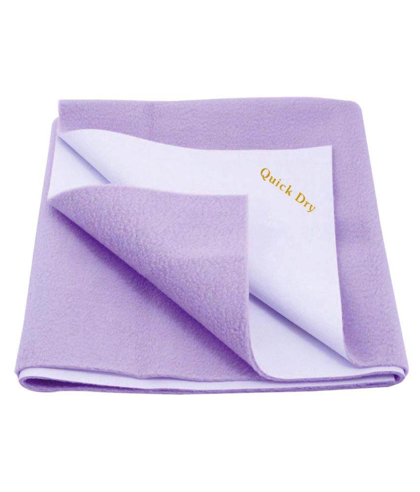 Quick Dry Baby Changing Waterproof Bed Protector LILAC Large Rubber Sheet baby bed cover