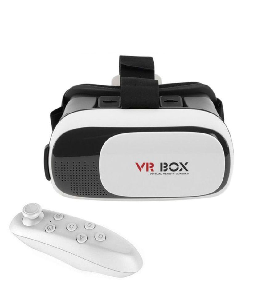 Buy 3d Vr Virtual Reality Headset 3d Glasses With Bluetooth Remote For