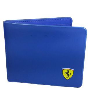 puma ferrari wallet blue