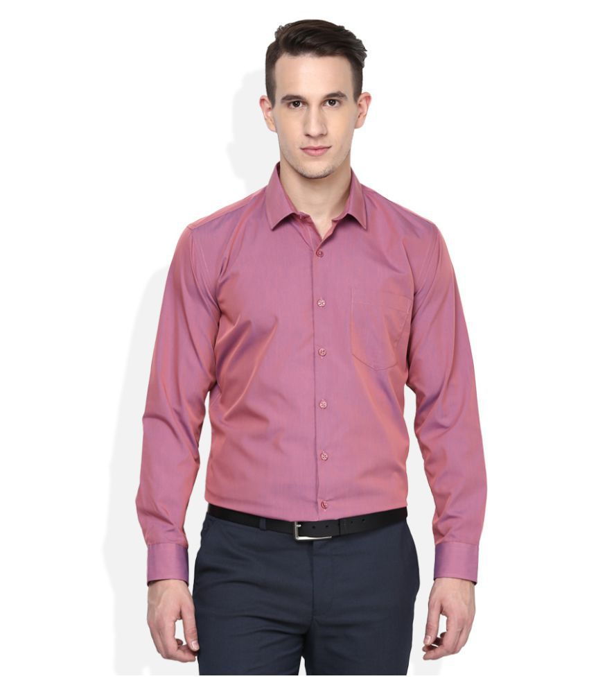 John Miller Pink Casuals Slim Fit Shirt - Buy John Miller Pink Casuals ...