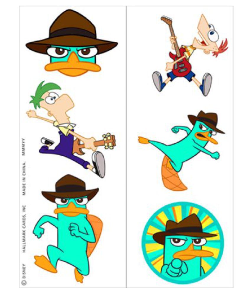 Sweety J Tattoo  Phineas e Ferb Realizzati prima del  Facebook