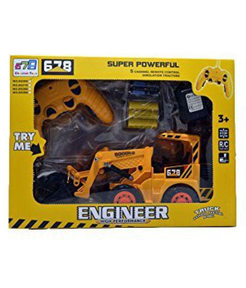remote control truck and jcb