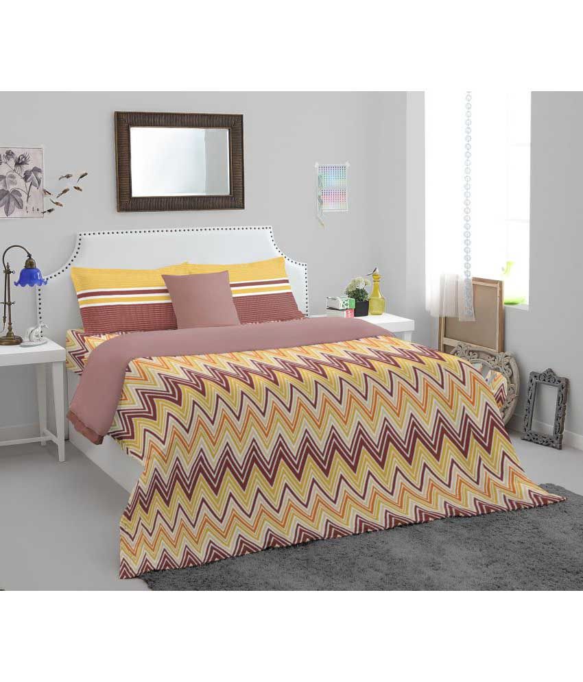 Spaces Double Cotton Printed Bed Sheet Buy Spaces Double Cotton