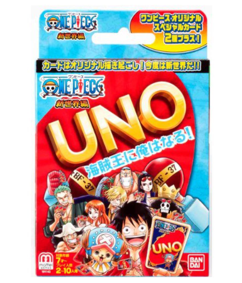 One Piece The New World Part One Mattel Uno Card Game Buy One Piece The New World Part One Mattel Uno Card Game Online At Low Price Snapdeal