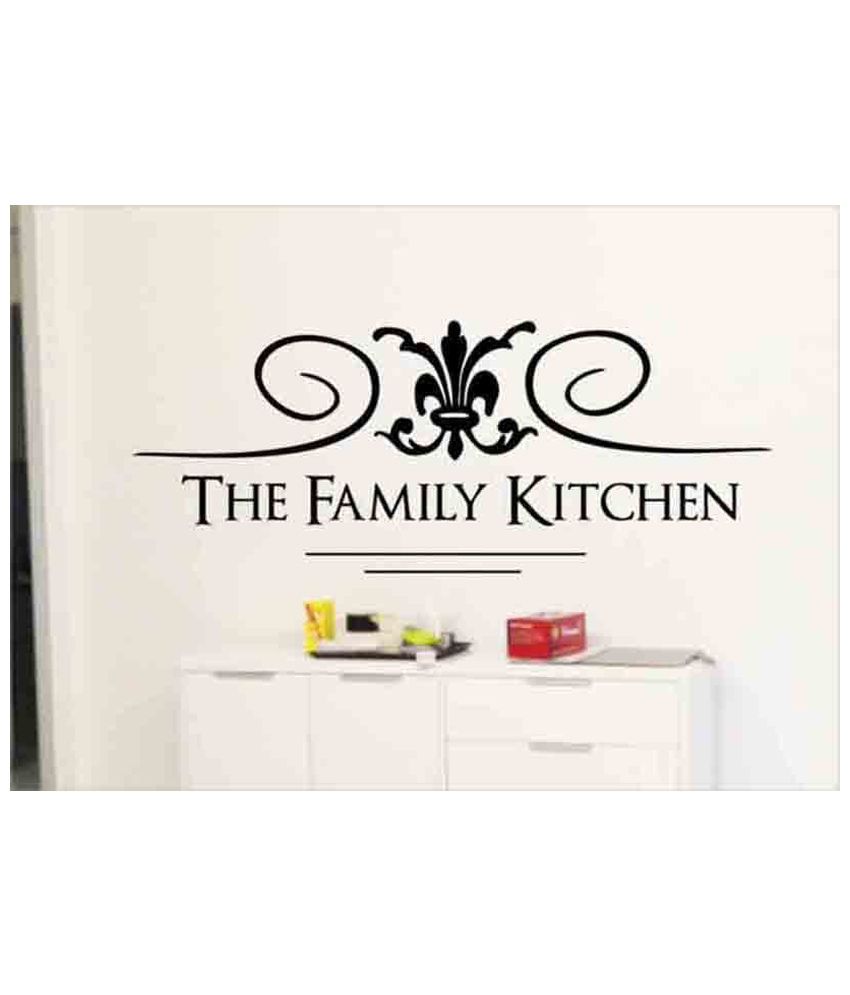     			Decor Villa The family kitchen Vinyl Wall Stickers