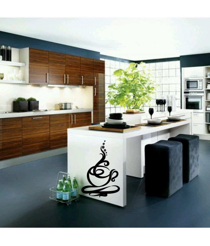     			Decor Villa Coffee cup Vinyl Wall Stickers