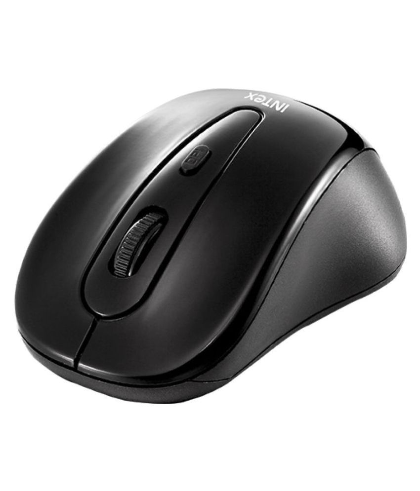     			Intex Style Black Wireless Mouse