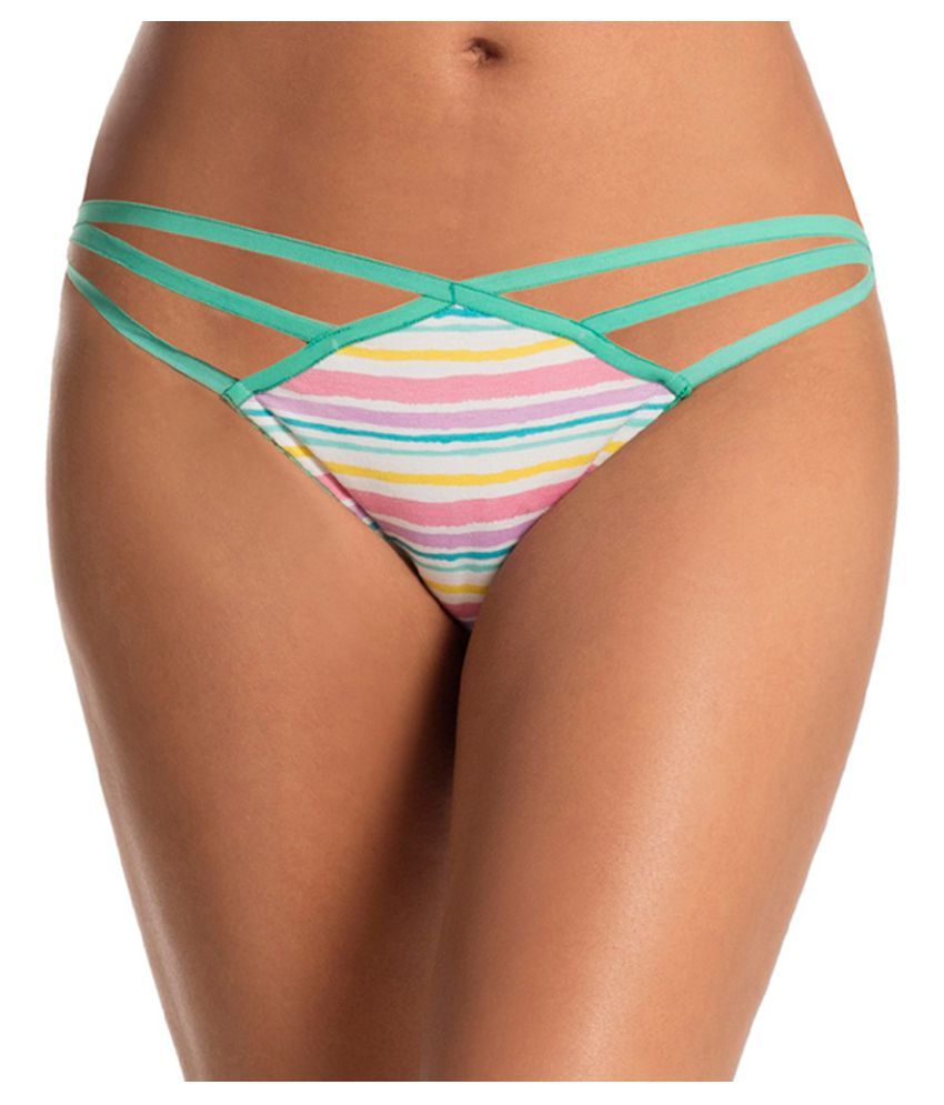 Buy PrettySecrets Multi Color Cotton Panties Onlin