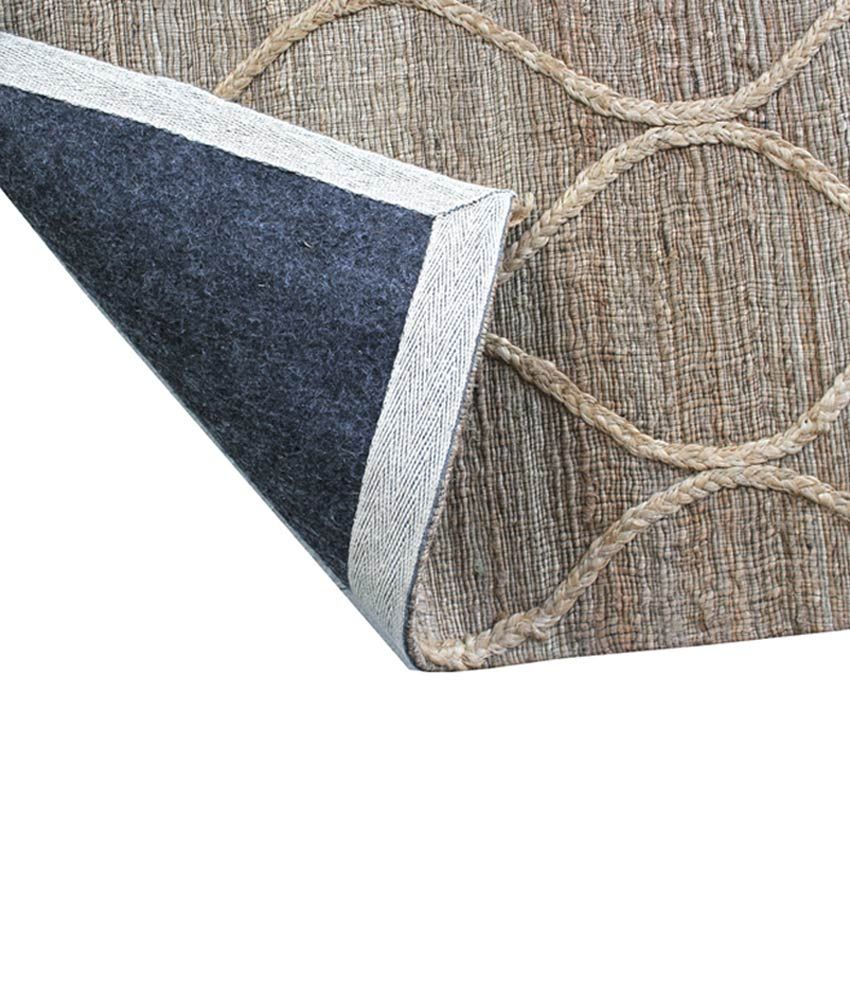 GDR Homestyles Beige Jute Carpet Contemporary 4x6 Ft. Buy GDR