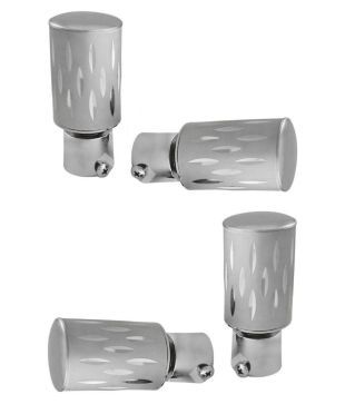 Hans Enterprise Set Of 4 Stainless Steel Single Curtain Rod Buy