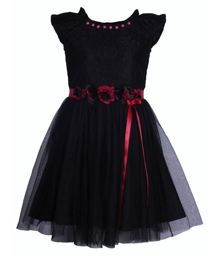 full black frock