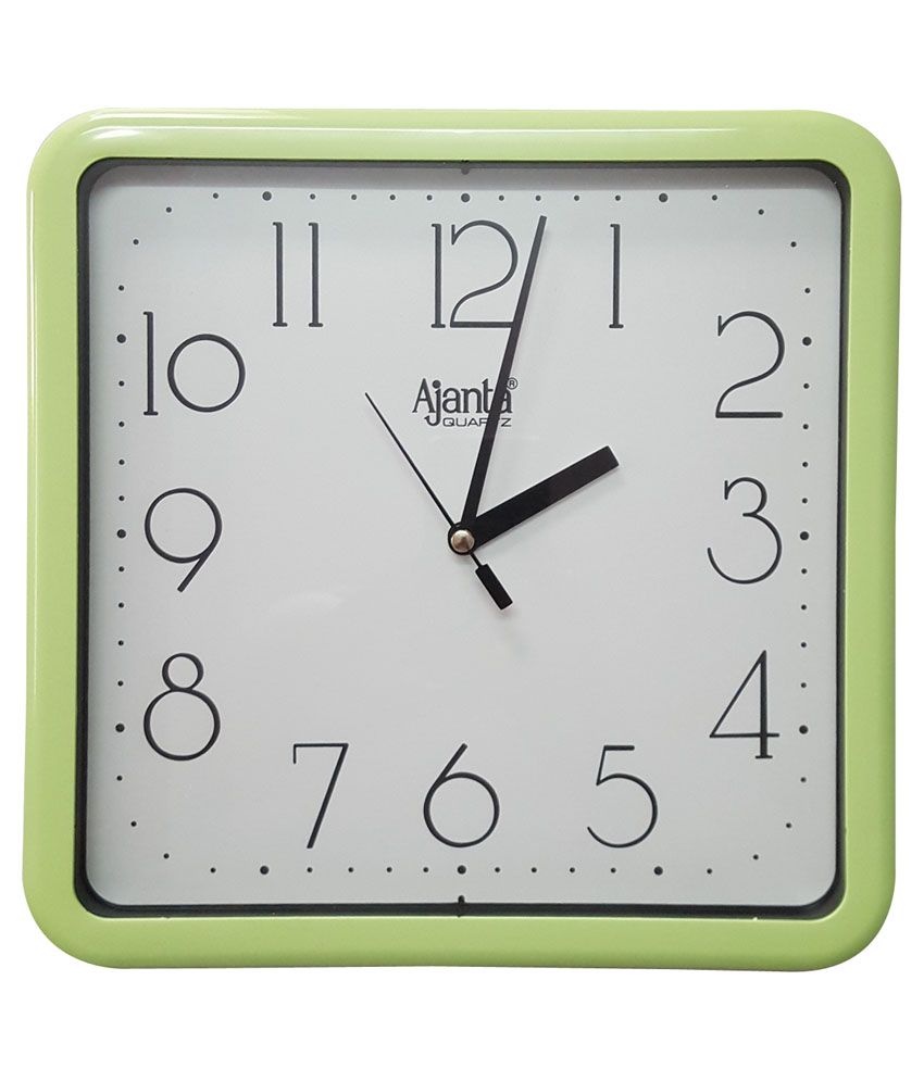 Ajanta Square Wall Clock Buy Ajanta Square Wall Clock at Best Price in