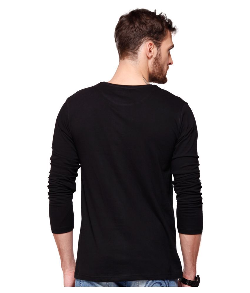 Bewakoof Black Round T-Shirt - Buy Bewakoof Black Round T-Shirt Online ...