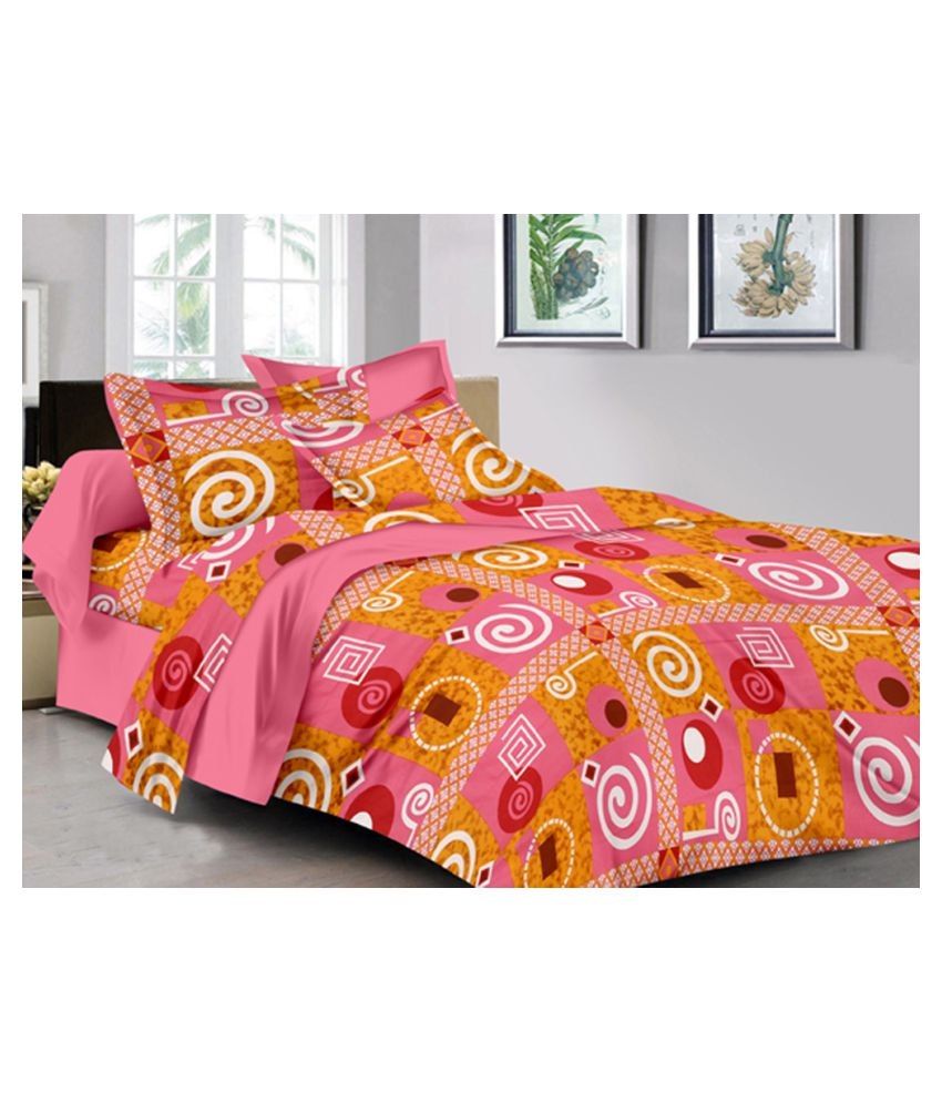 IWS Double Cotton Printed Bed Sheet Buy IWS Double Cotton Printed Bed