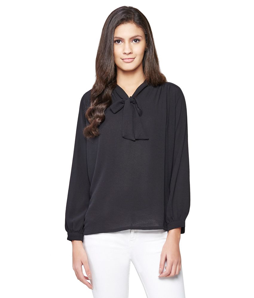 And Black Full Sleeves Tops - Buy And Black Full Sleeves Tops Online at ...