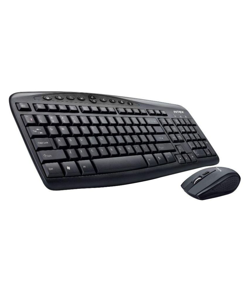    			Intex Grace Duo Keyboard and Mouse Combo (Black)