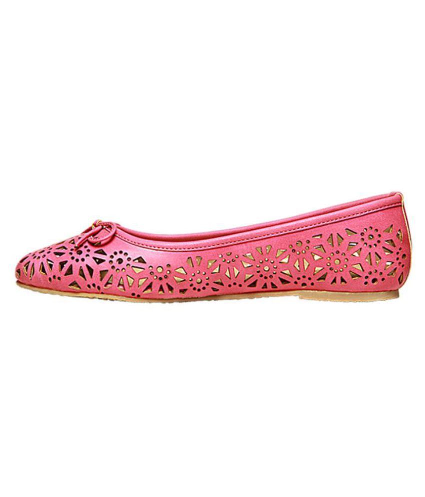 Bata Pink Ballerinas Price in India- Buy Bata Pink Ballerinas Online at ...