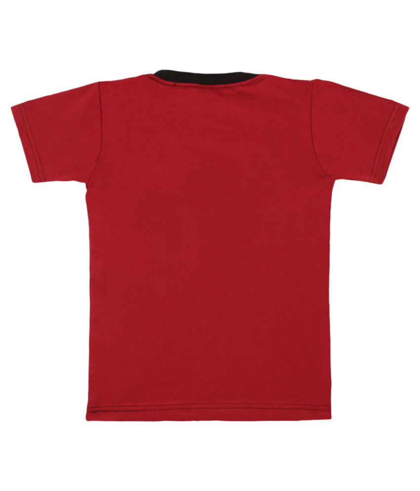 SR Kids Red T-Shirt - Buy SR Kids Red T-Shirt Online at Low Price ...
