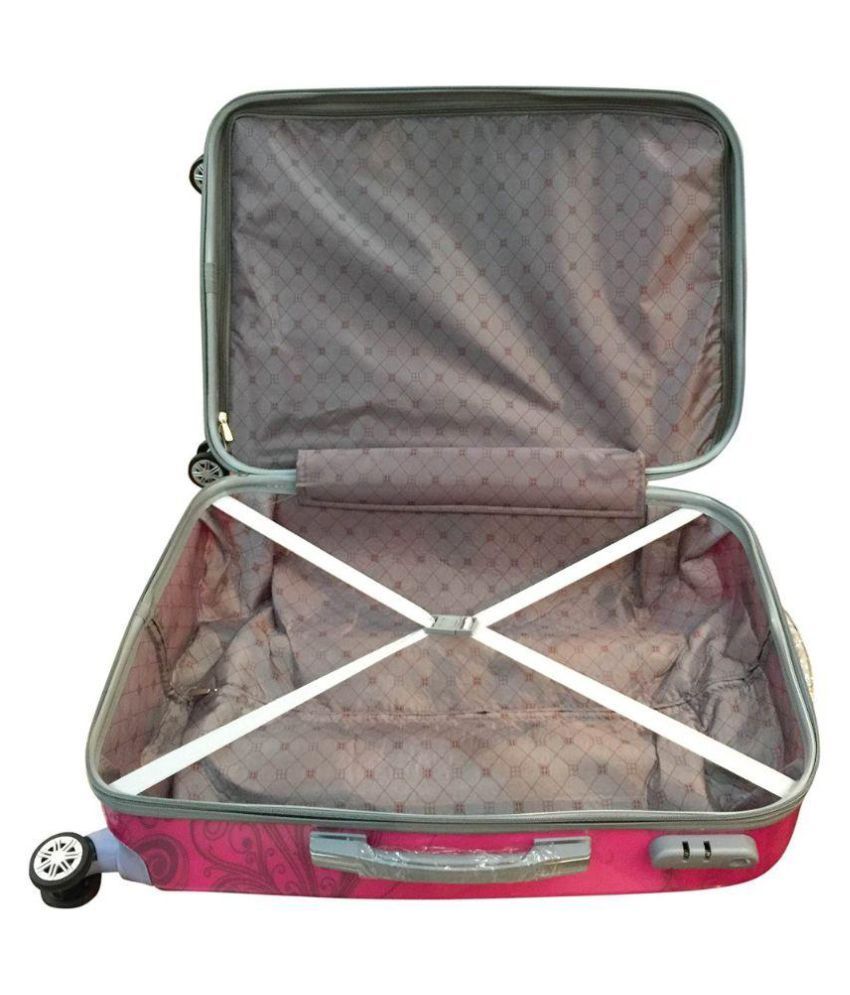 Tramp & Badger Pink Cabin Luggage Buy Tramp & Badger Pink Cabin Luggage Online at Low Price
