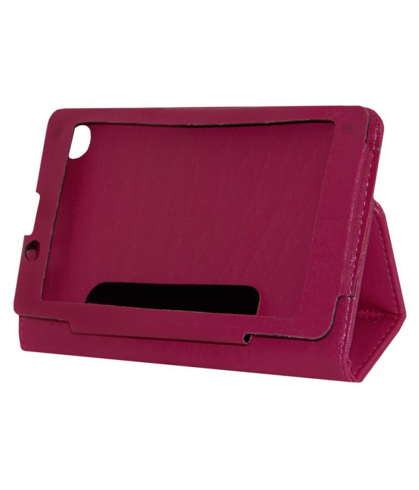 Lenovo Tab 2 A7-30 Flip Cover By ACM Pink - Cases & Covers