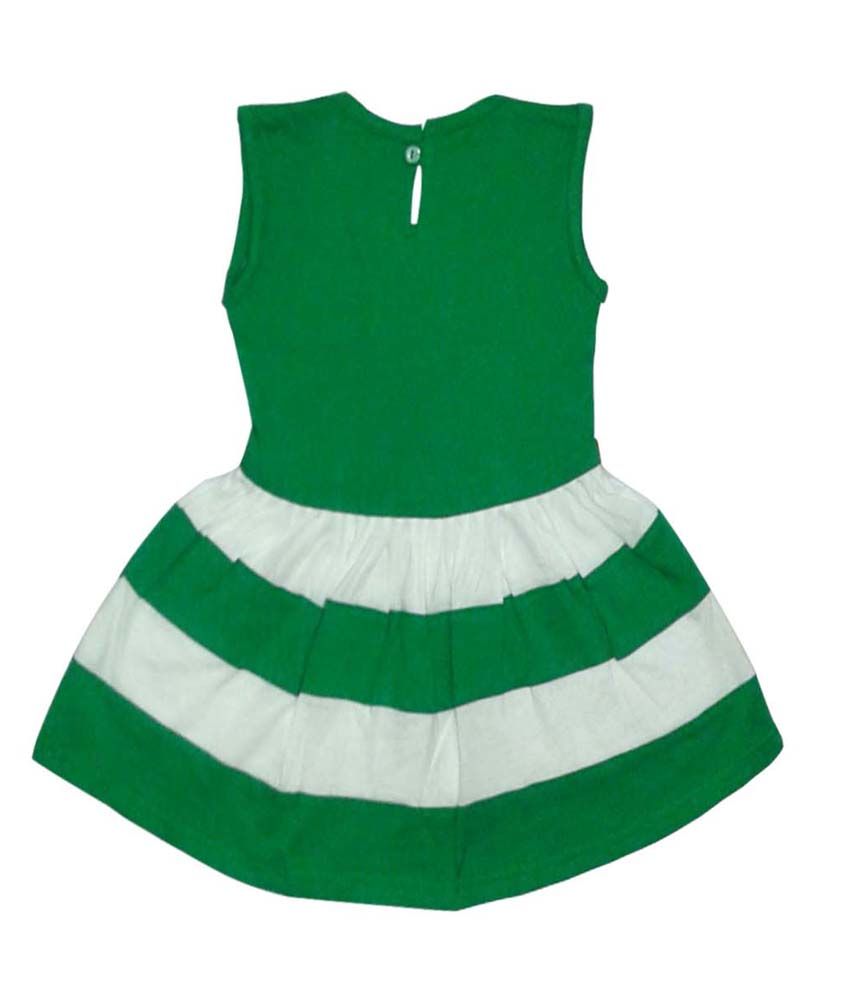 green full frock