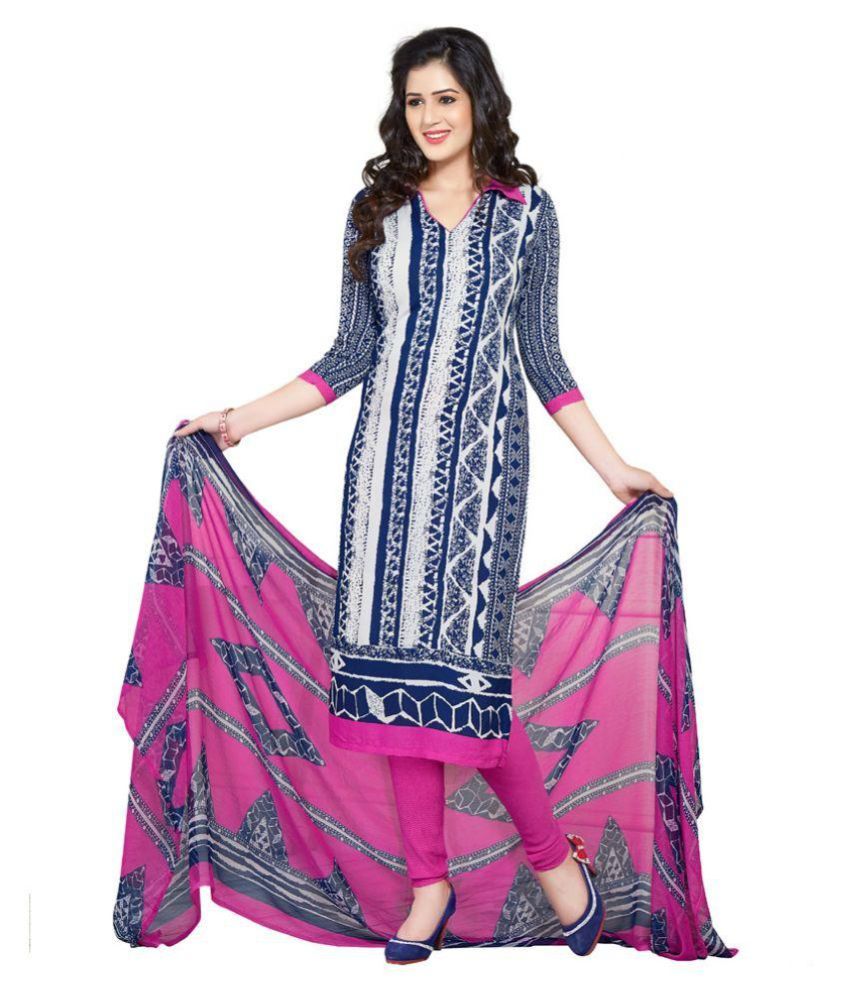 varsha churidar material