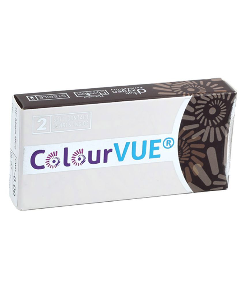ColourVUE Trublends Aqua Colored Monthly Disposable Contact Lenses