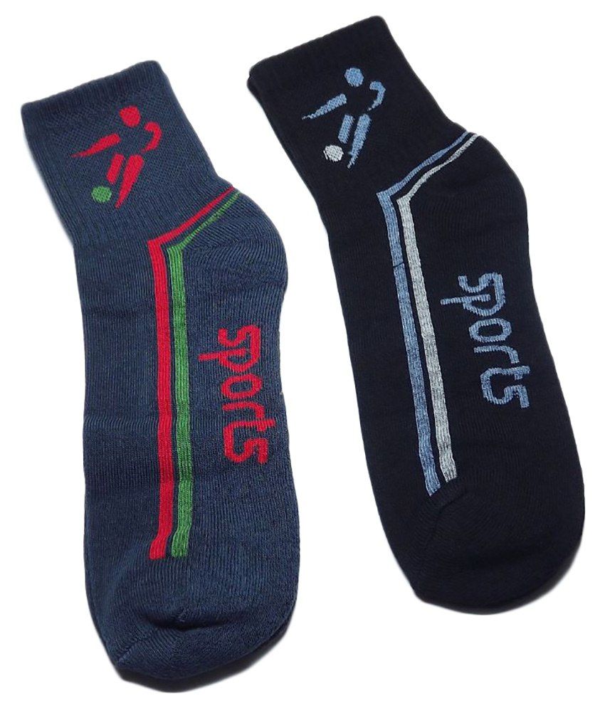 Mentiezi Multi Sports Ankle Length Socks Buy Online at Low Price in